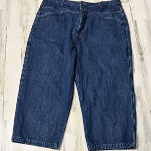 Marithe Francois Girbaud Relaxed Fit Blue Jeans Size 44 Vintage